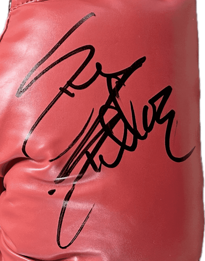 Silvester “Sly” Stallone Signed Autograph Red Everlast Boxing Glove JSA Left V Glove silvester-sly-stallone-red-everlast-boxing, view 2, supplier stock photo