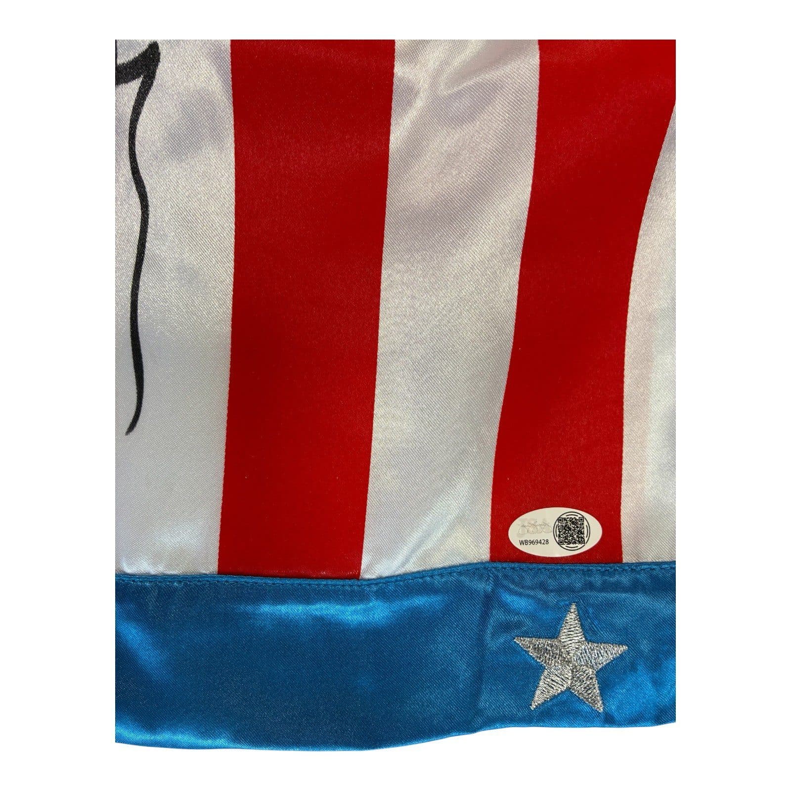 Sylvester Stallone Signed Rocky IV Trunks JSA Witness Authenticated Sylvester Stallone Other sylvester-stallone-rocky-iv-trunks, view 3, supplier stock photo