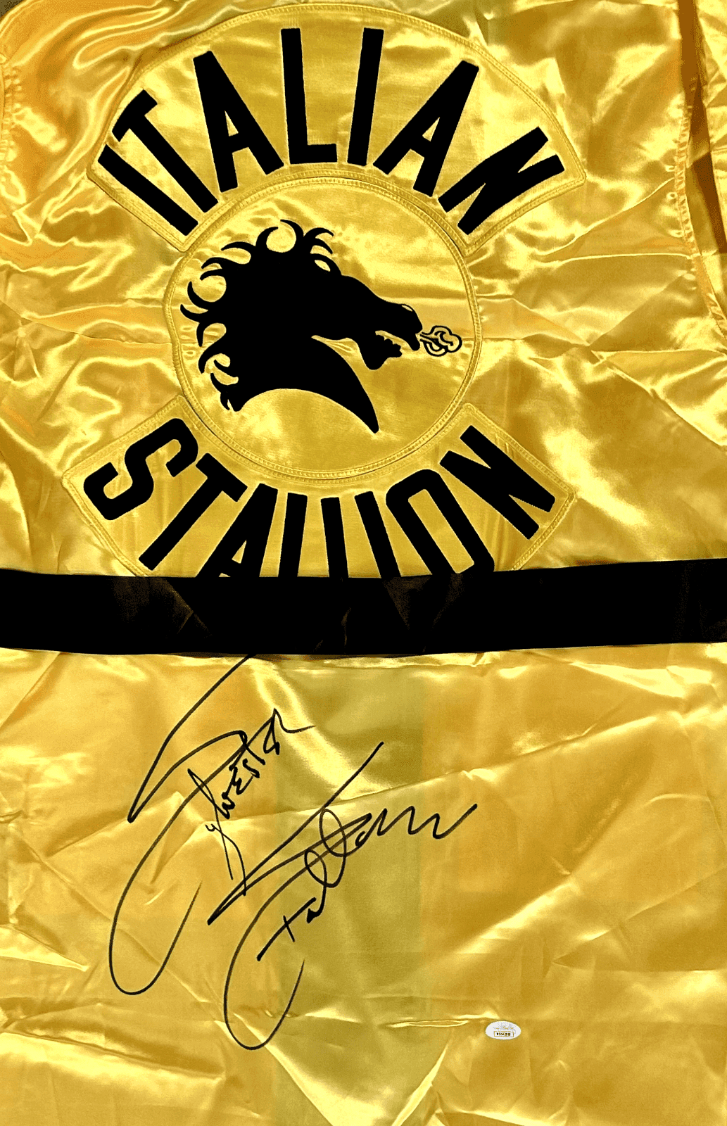 Sylvester Stallone Signed Rocky Italian Stallion Robe JSA Witness Authenticated Sylvester Stallone Other sylvester-stallone-rocky-italian-stallion-robe, view 2, supplier stock photo