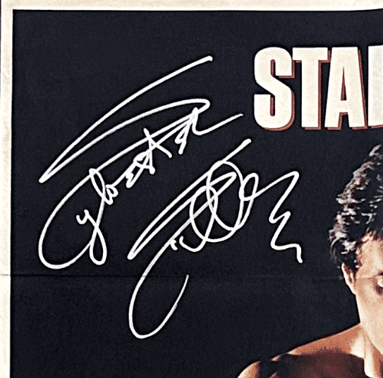 Sylvester Stallone Signed Rocky IV Original 27×40 Spanish Poster JSA Sylvester Stallone Other 27x40-sylvester-stallone-rocky-iv-original-27, view 2, supplier stock photo