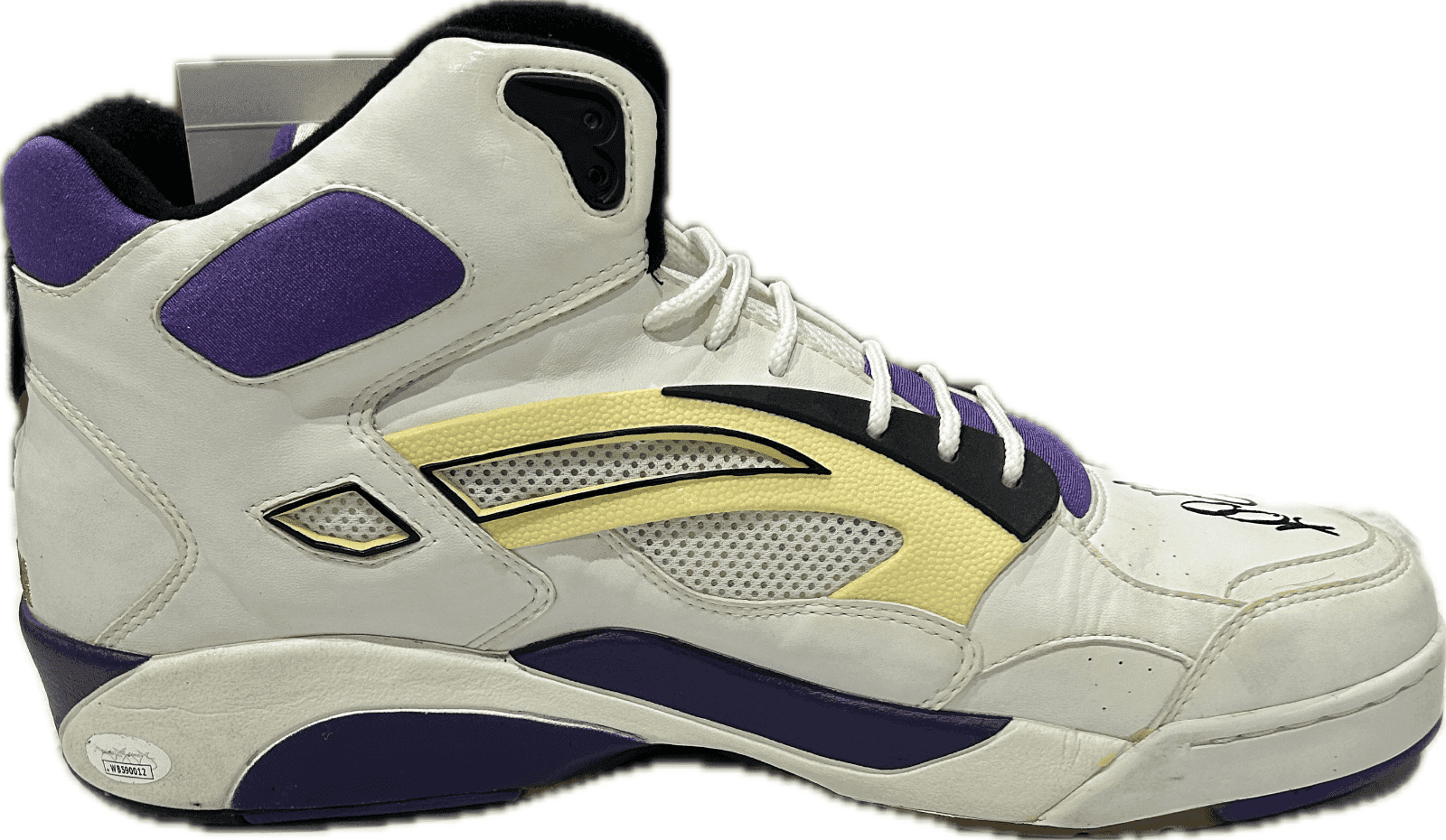 Karl Malone Signed Player Issue LA Gear JSA From Malone’s Collection Karl Malone Ball karl-malone-player-issue-la-gear, view 5, supplier stock photo