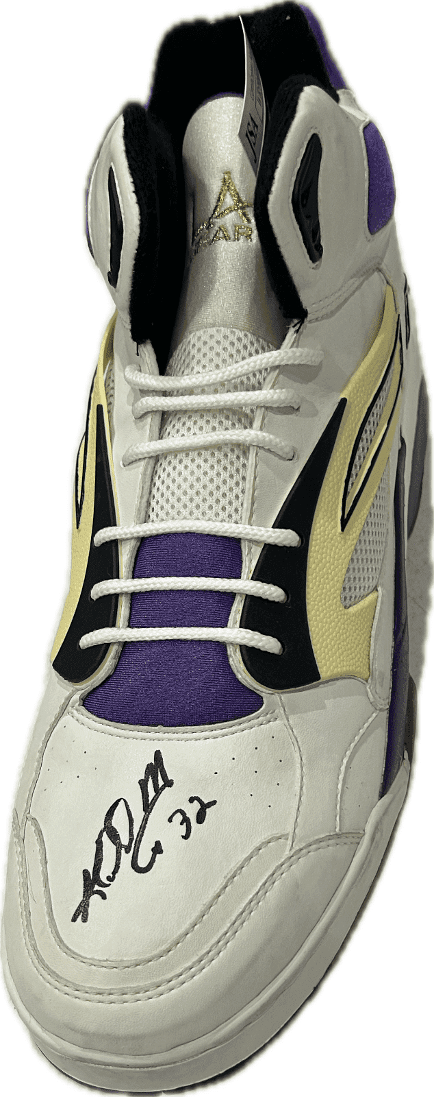 Karl Malone Signed Player Issue LA Gear JSA From Malone’s Collection Karl Malone Ball karl-malone-player-issue-la-gear, view 3, supplier stock photo