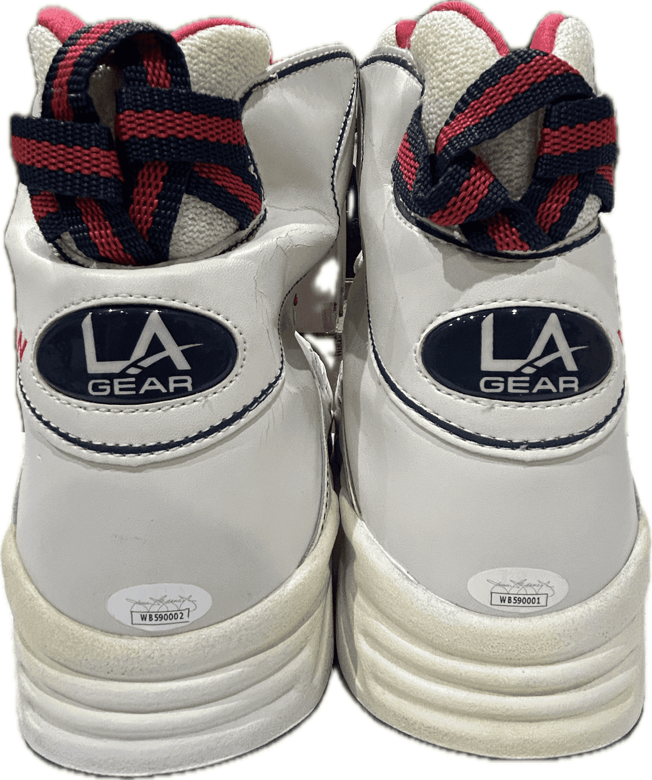 Karl Malone Signed Player Issue LA Gear USA Shoes JSA From Malone’s Collection Karl Malone Other karl-malone-player-issue-la-gear, view 14, supplier stock photo