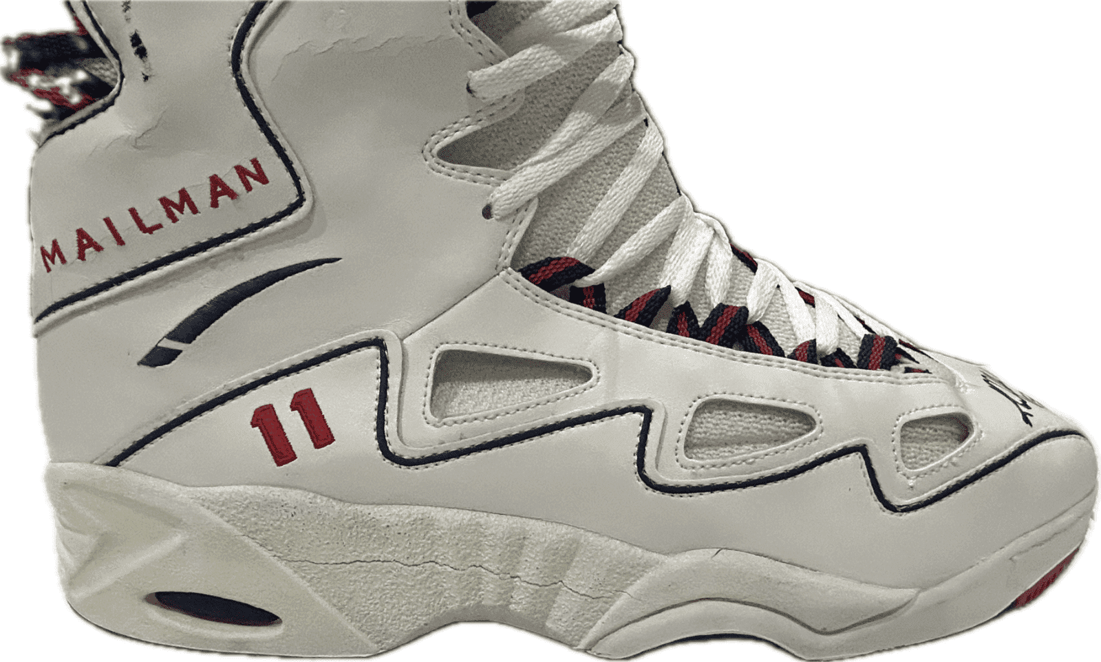 Karl Malone Signed Player Issue LA Gear USA Shoes JSA From Malone’s Collection Karl Malone Other karl-malone-player-issue-la-gear, view 6, supplier stock photo