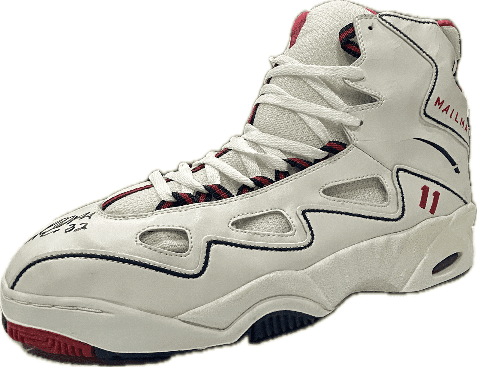 Karl Malone Signed Player Issue LA Gear USA Shoes JSA From Malone’s Collection Karl Malone Other karl-malone-player-issue-la-gear, view 5, supplier stock photo