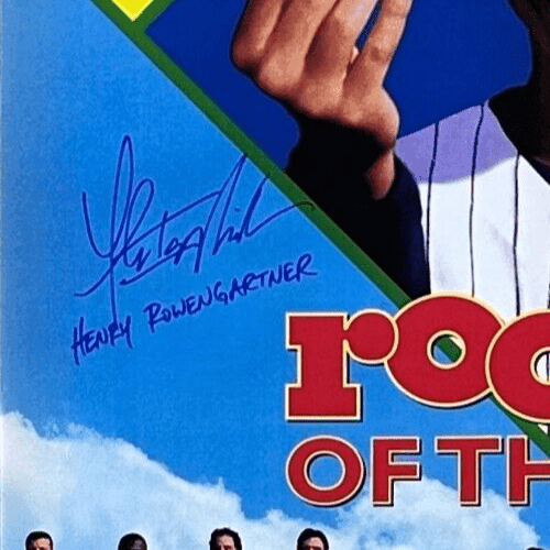 Thomas Ian Nicholas Signed Full Size Rookie of The Year Movie Poster 27×40 JSA Thomas Ian Nicholas Other 27x40-thomas-ian-nicholas-full-size-rookie, view 2, supplier stock photo