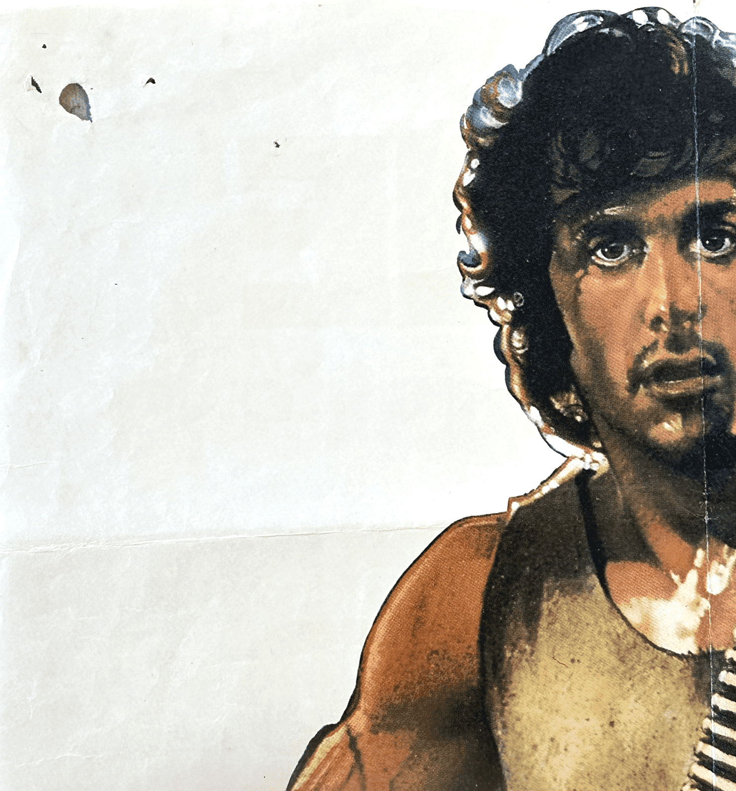 Sylvester Stallone Signed First Blood Original 40×20 Poster JSA WB805055 Sylvester Stallone Other 40x20-wb805055, view 3, supplier stock photo