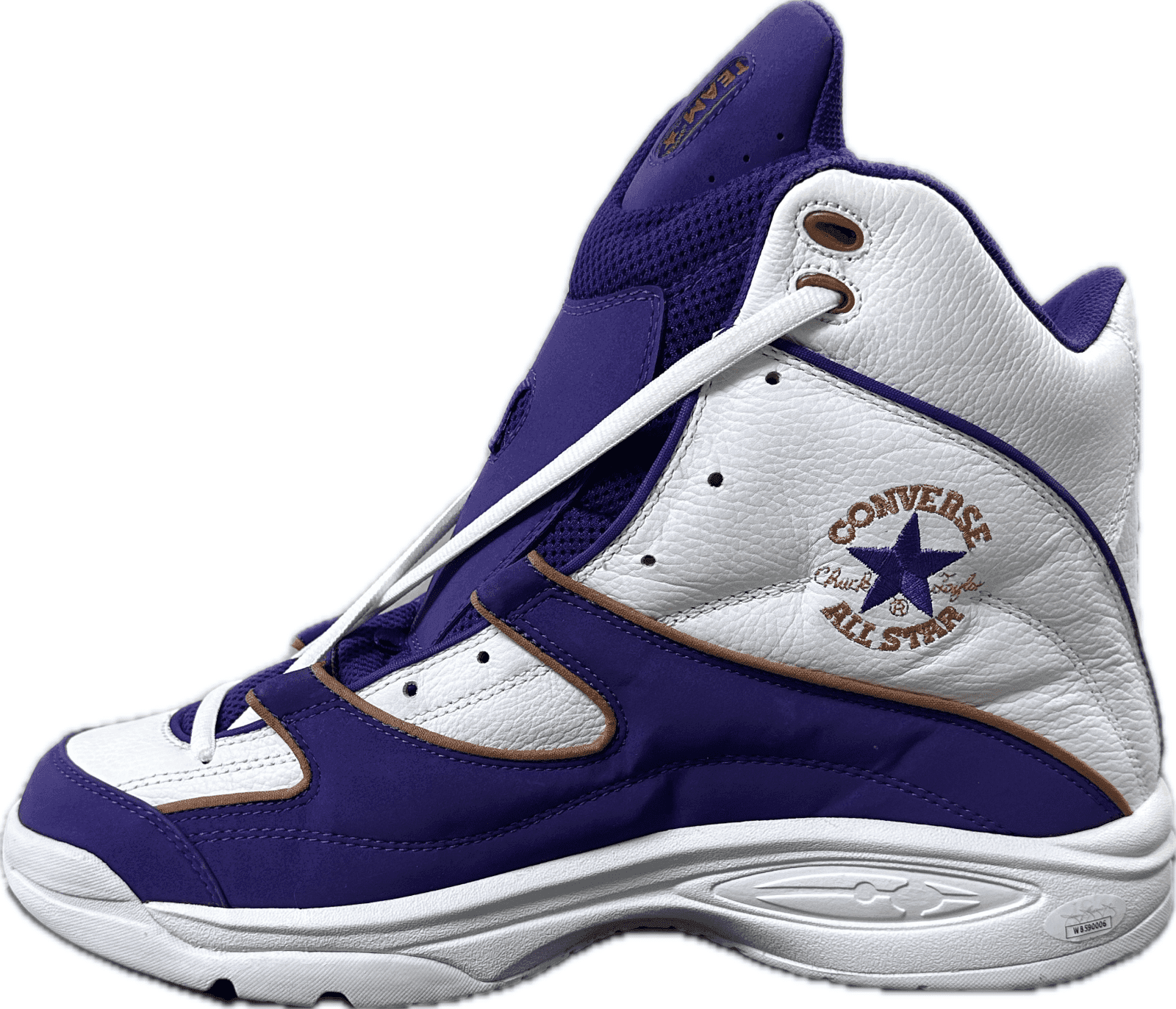 Karl Malone Signed Player Issue Converse Shoe JSA From Malone’s Collection Karl Malone Other karl-malone-player-issue-converse-shoe, view 3, supplier stock photo