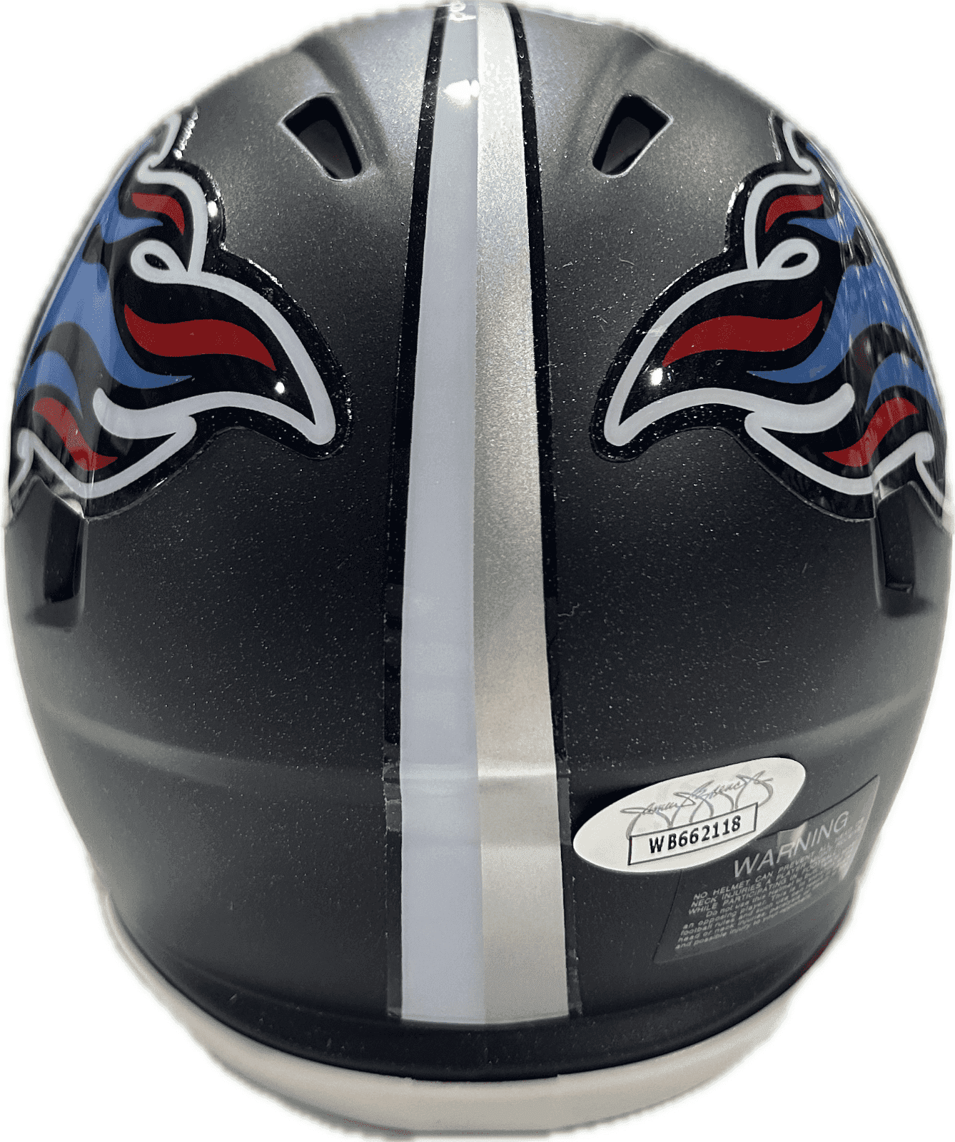 Jevon Kearse Signed Tennessee Titans Mini Helmet JSA Authenticated Blue Jevon Kearse Helmet jevon-kearse-mini-blue, Tennessee Titans, view 4, supplier stock photo