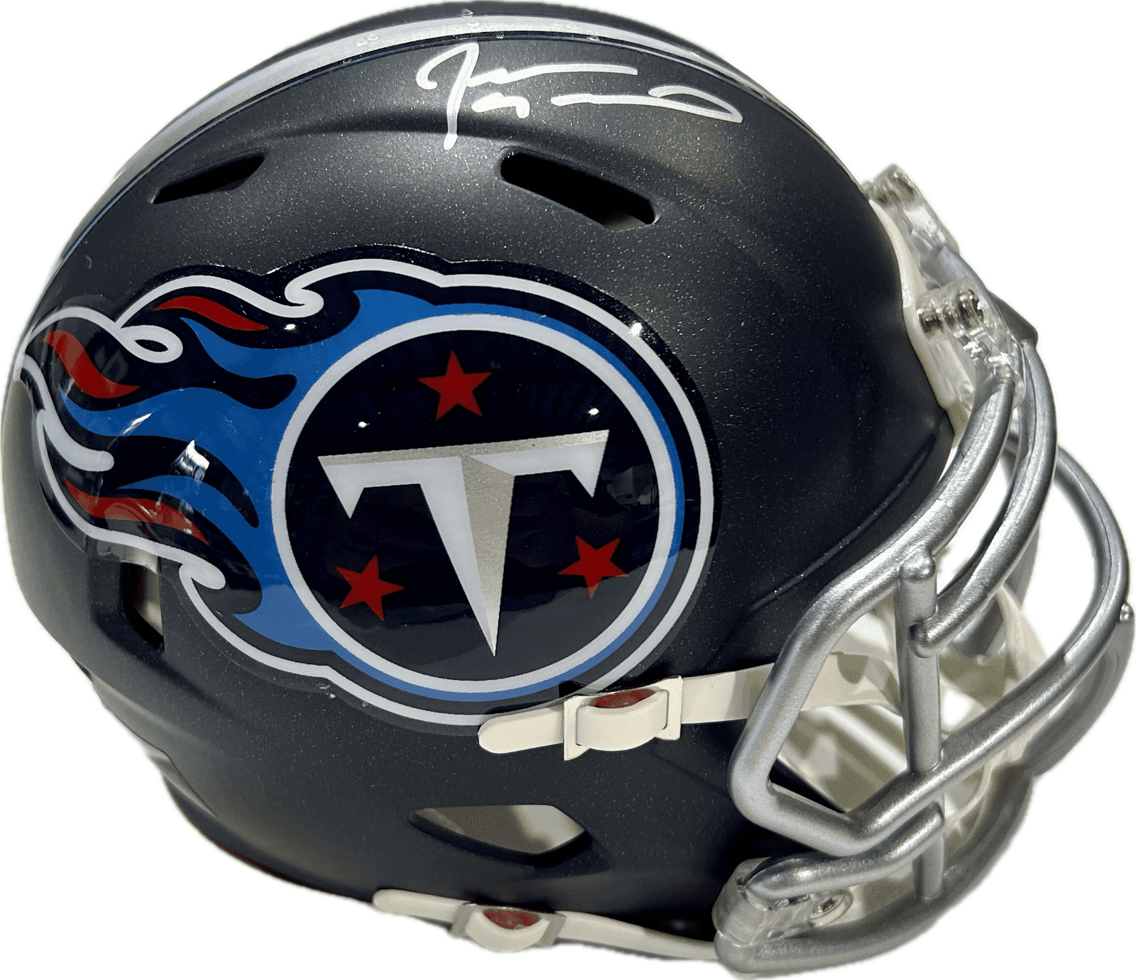 Jevon Kearse Signed Tennessee Titans Mini Helmet JSA Authenticated Blue Jevon Kearse Helmet jevon-kearse-mini-blue, Tennessee Titans, supplier stock photo