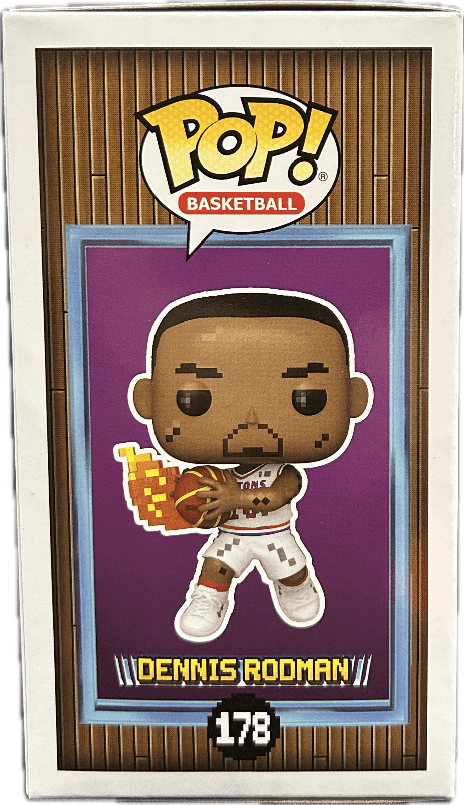 Dennis Rodman Signed Autographed Funko POP Figure 178 JSA Authenticated NBA JAM Dennis Rodman Other dennis-rodman-funko-pop-figure-178, Chicago Bulls, view 4, supplier stock photo