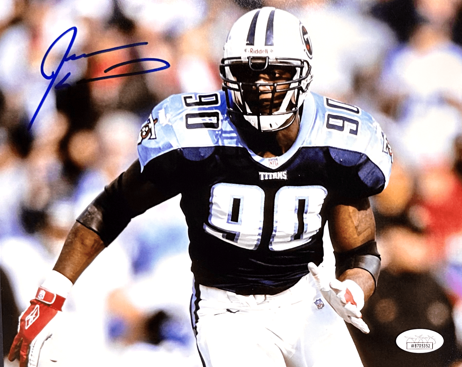 Jevon Kearse Signed Autographed 8×10 Photo JSA Authenticated 1 Jevon Kearse Photo 8x10-jevon-kearse-8-10-1, Tennessee Titans, supplier stock photo