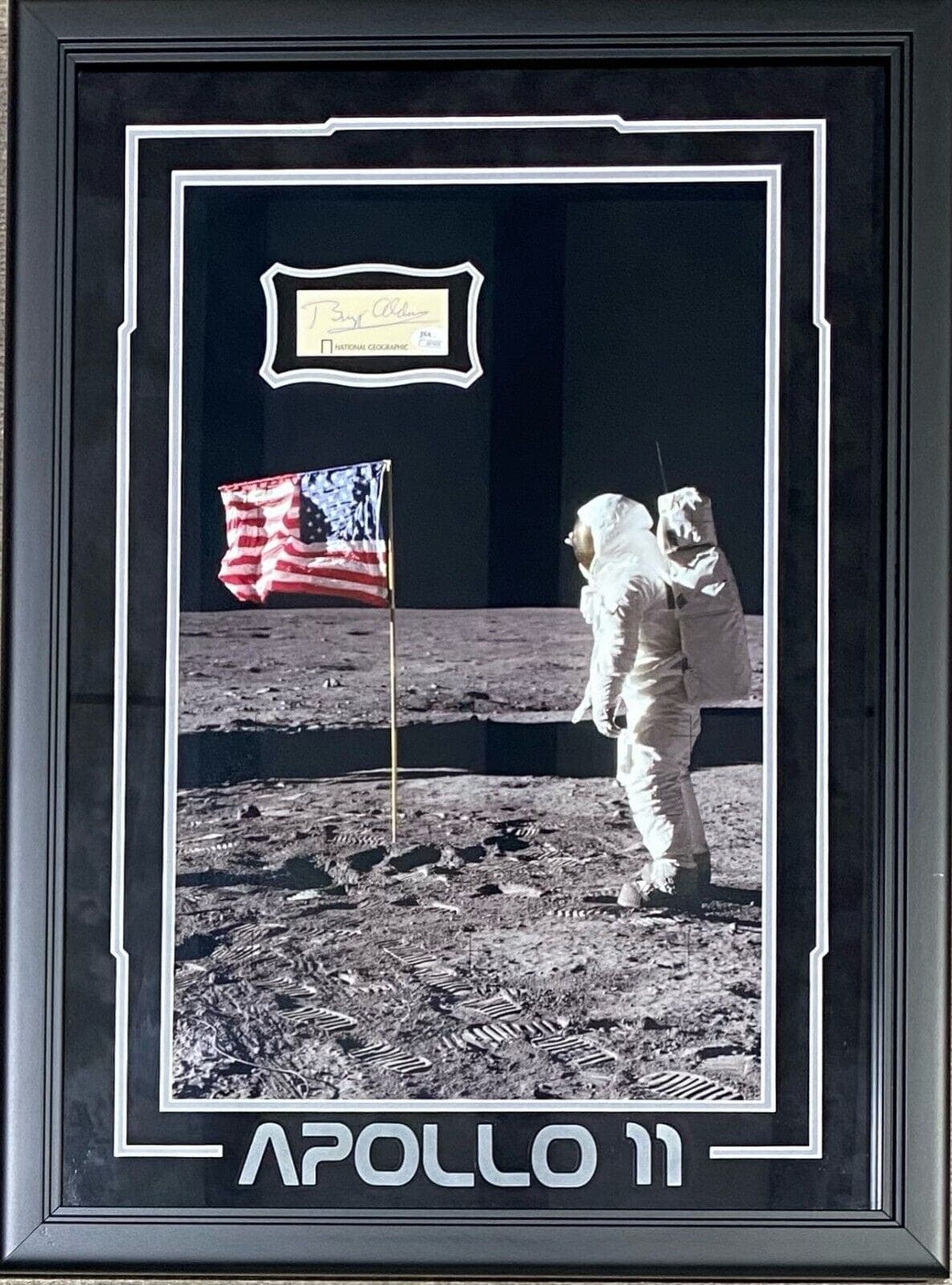 Buzz Aldrin Signed Autographed Cut Framed 12×19 Photo JSA Authentic Apollo 11 Buzz Aldrin Photo 12x19-buzz-aldrin-cut-framed-12-19, supplier stock photo