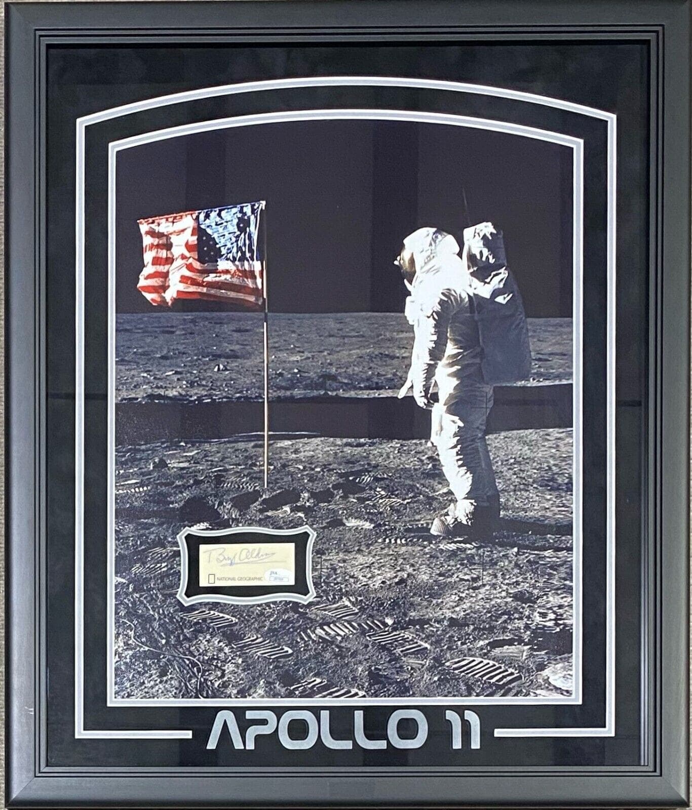 Buzz Aldrin Signed Autographed Cut Framed 16×20 Photo JSA Authentic Apollo 11 B Buzz Aldrin Photo 16x20-buzz-aldrin-cut-framed-16-20, supplier stock photo