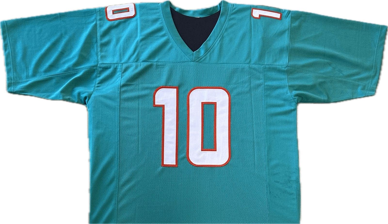 Tyreek Hill Signed Autographed Teal Jersey Beckett Authenticated Tyreek Hill Jersey tyreek-hill-teal, view 3, supplier stock photo