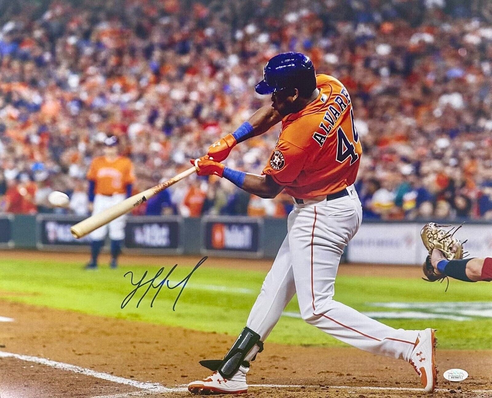 Yordan Alvarez Signed Autographed 16×20 Photo JSA Authentic 3 Houston Astros Yordan Alvarez Photo 16x20-yordan-alvarez-16-20-3, Houston Astros, supplier stock photo