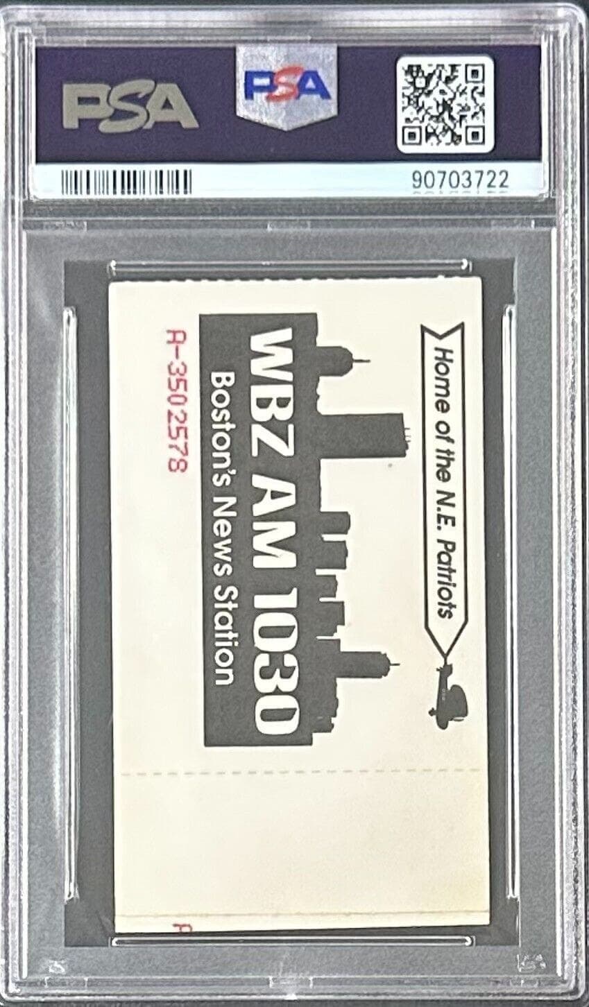 Ric Flair Signed Autographed 1993 WWF Ticket Stub PSA EX 5 90703722 Auto 10 Ric Flair Ticket Stub 90703722, view 3, supplier stock photo