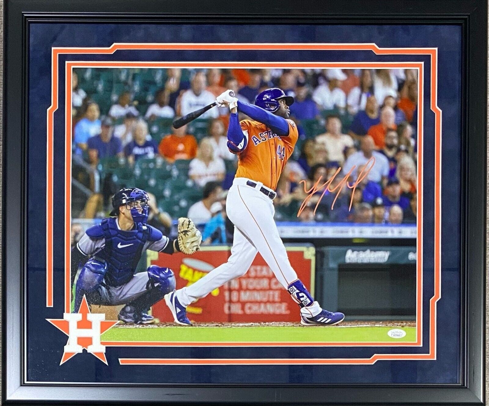 Yordan Alvarez Signed Autographed Framed 16×20 Photo JSA Authentication 5 Astros Yordan Alvarez Photo 16x20-yordan-alvarez-framed-16-20-5, Houston Astros, supplier stock photo