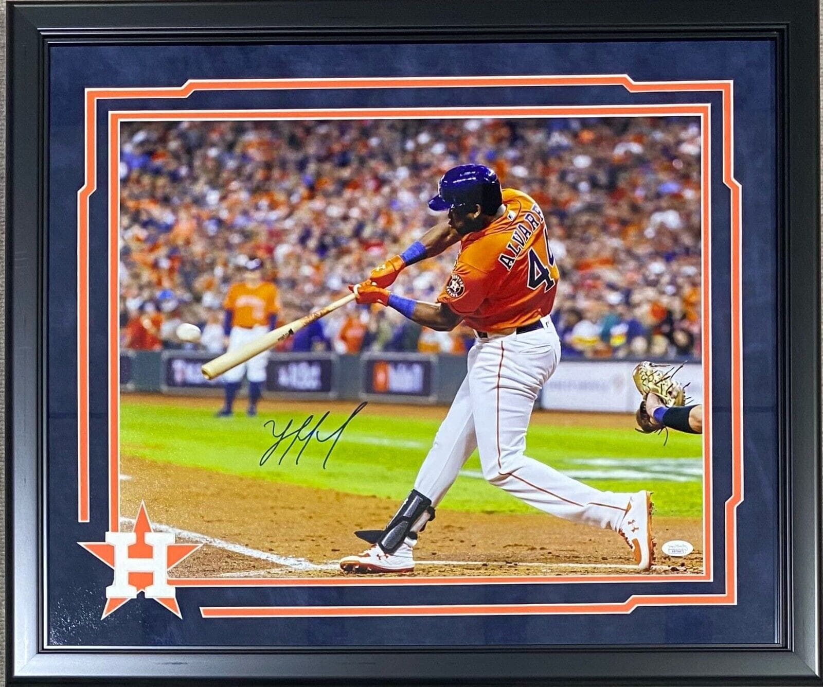 Yordan Alvarez Signed Autographed Framed 16×20 Photo JSA Authentication 3 Astros Yordan Alvarez Photo 16x20-yordan-alvarez-framed-16-20-3, Houston Astros, supplier stock photo