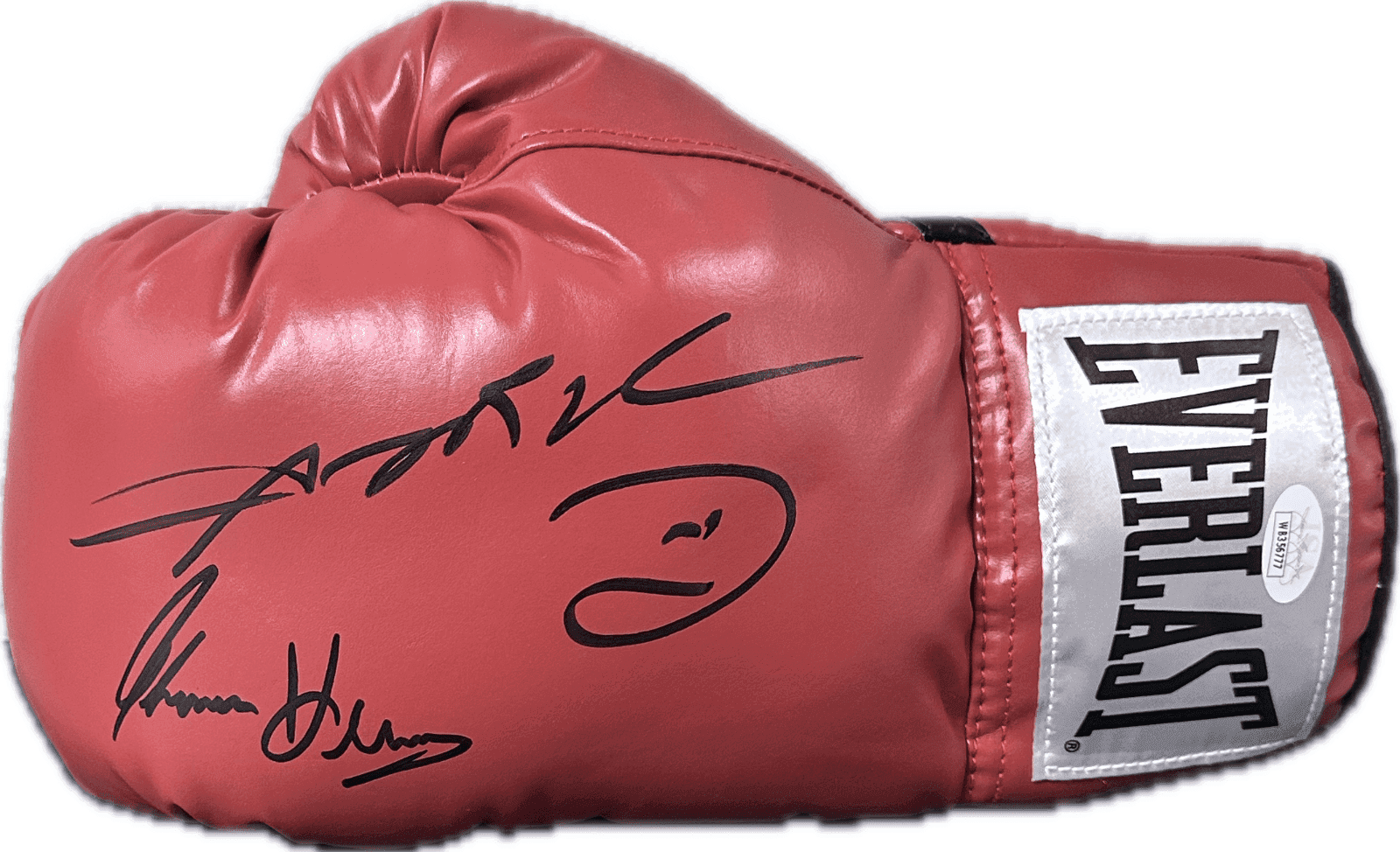 Sugar Ray Leonard Thomas Hearns Signed Red Left Boxing Glove JSA Authentic Sugar Ray Leonard Glove sugar-ray-leonard-thomas-hearns-red, supplier stock photo