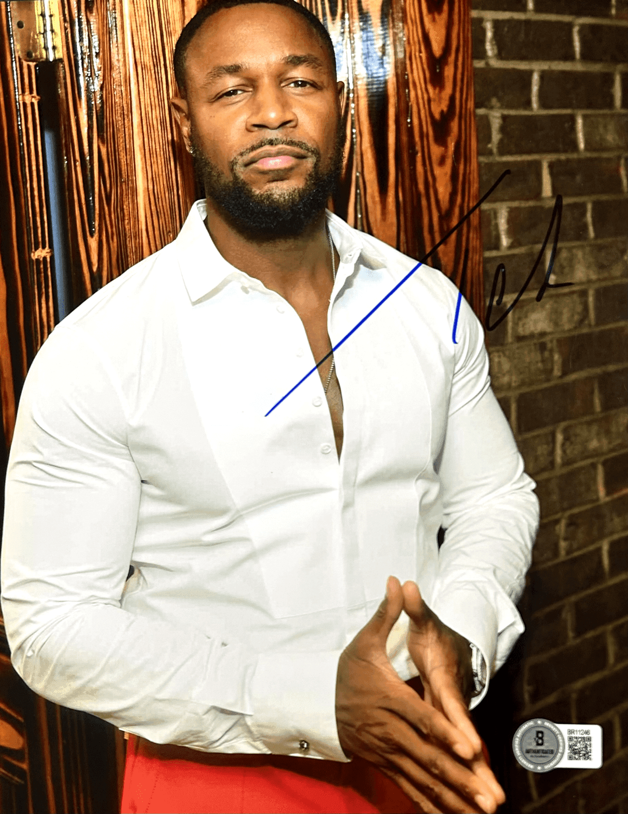 Tank Signed Autograph 8×10 Beckett Authentication #2 Other 8x10-tank-8-10-2, supplier stock photo