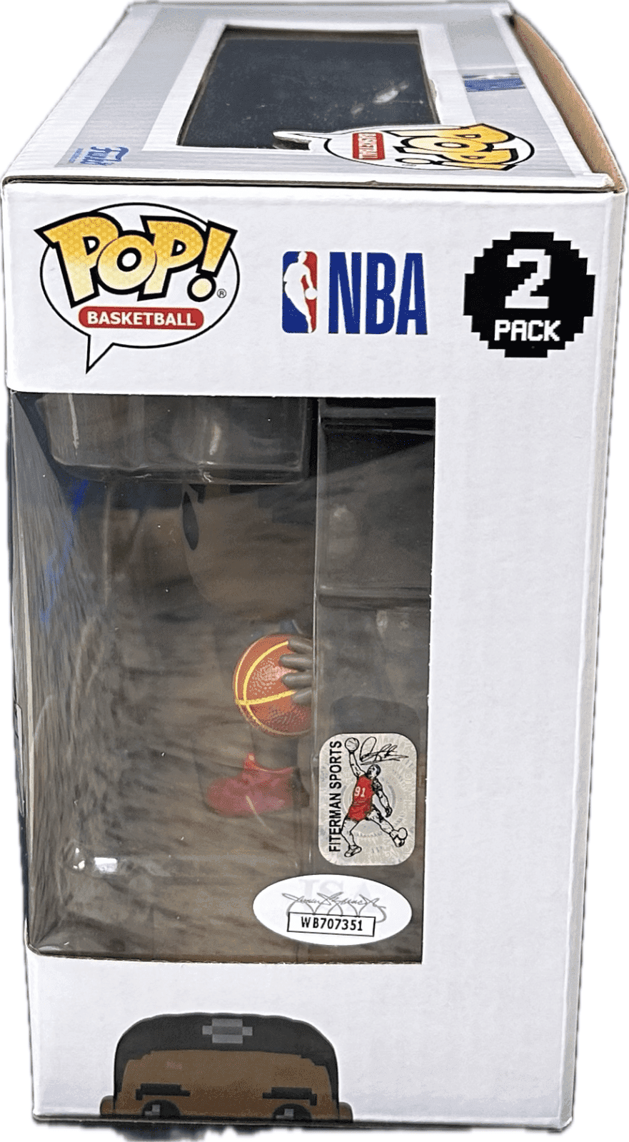 Dennis Rodman Isiah Thomas Signed NBA Jam Funko POP Figure 2 Pack JSA Authentic Dennis Rodman Other dennis-rodman-isiah-thomas-nba-jam, Detroit Pistons, view 2, supplier stock photo