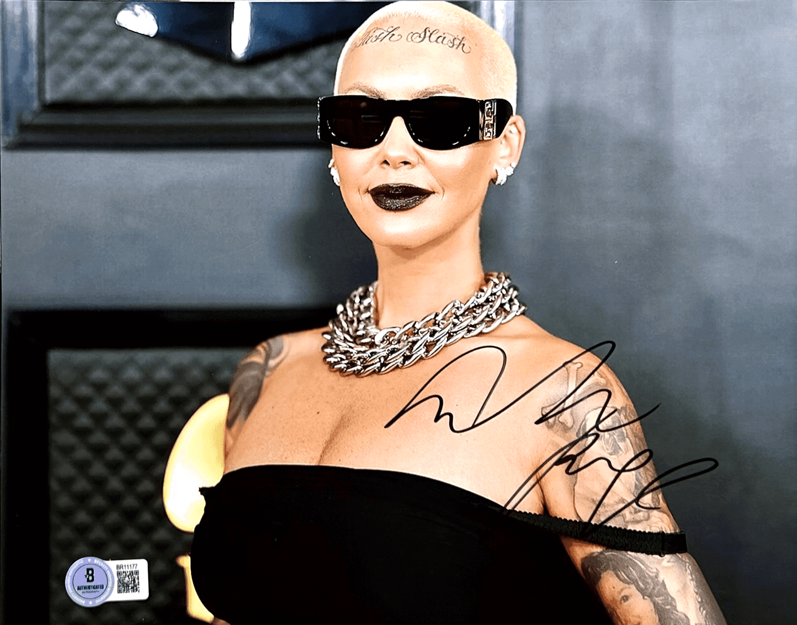 Amber Rose Signed Autograph 8×10 Beckett Authentication 1 Amber Rose Other 8x10-amber-rose-8-10-1, supplier stock photo