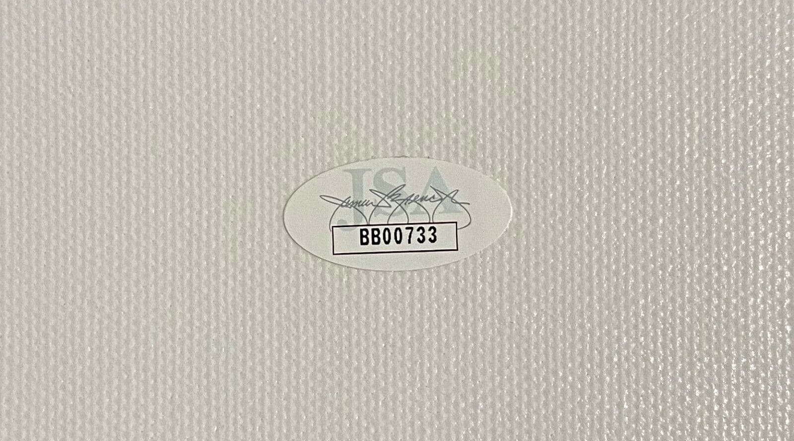 Jerry West Handprint Signed Autographed Unstretched 36×24 Canvas JSA The Logo 5 Jerry West Canvas 36x24-jerry-west-handprint-unstretched-36-24, Los Angeles Lakers, view 3, supplier stock photo