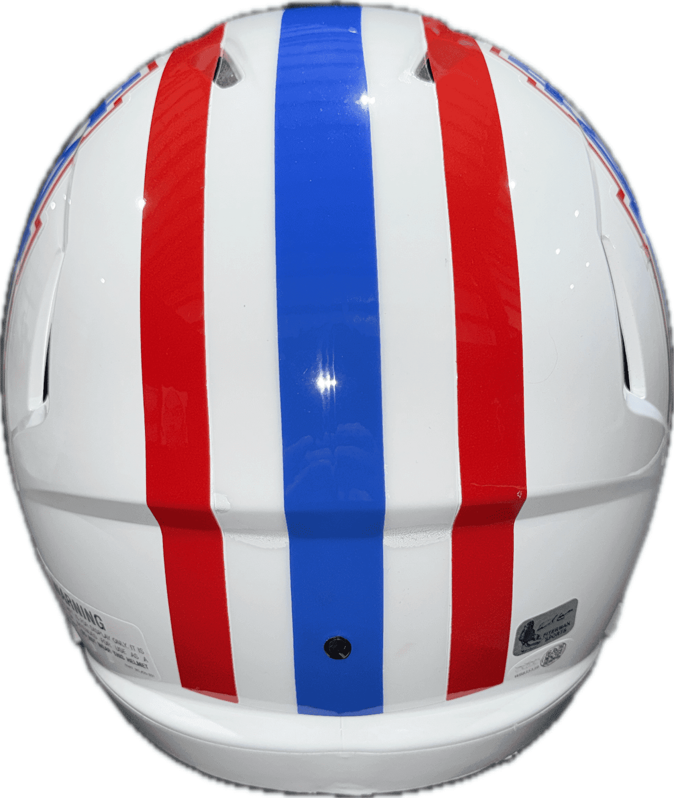 Earl Campbell Signed Oilers Full Size Speed Helmet JSA HOF 91 GRAY Face Mask Earl Campbell Helmet earl-campbell-full-size-speed-hof, Houston Oilers, view 4, supplier stock photo