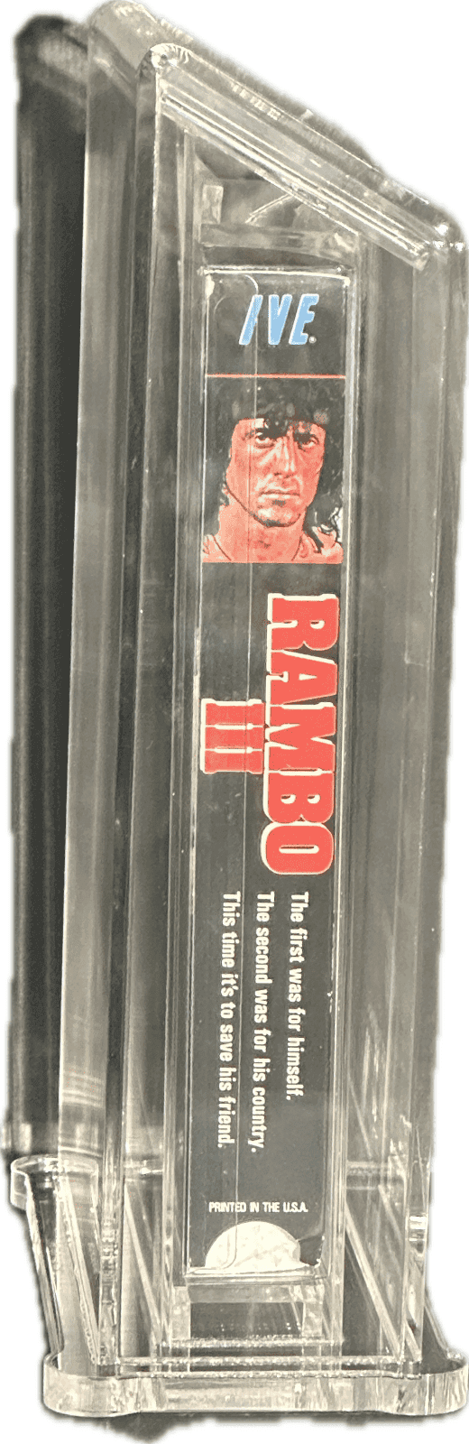 Sylvester “Sly” Stallone Rambo III Signed Original BETA Tape Beckett VHS 8 EX+ Other sylvester-sly-stallone-rambo-iii-original, view 4, supplier stock photo