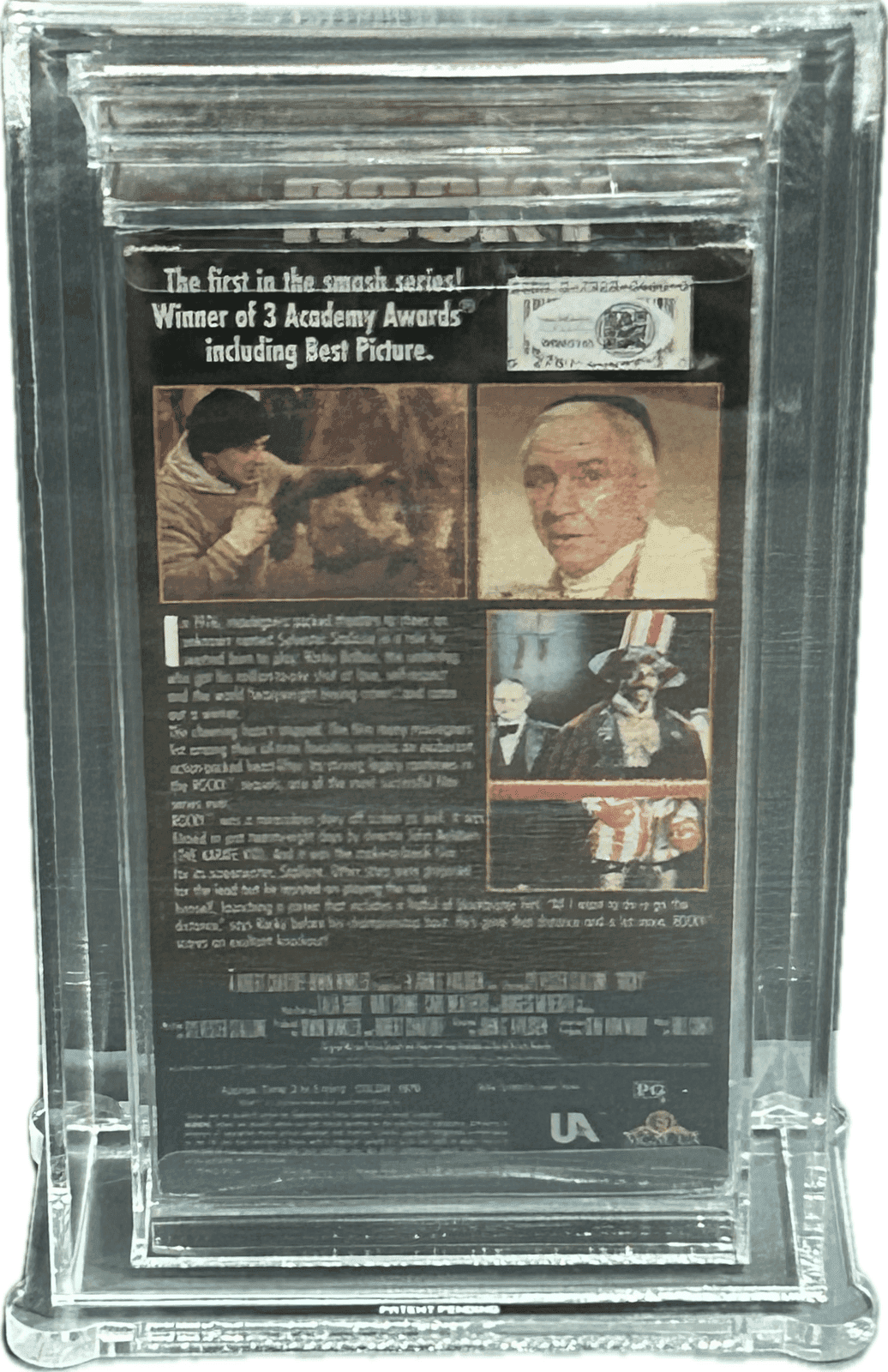 Sylvester “Sly” Stallone ROCKY Signed 1994 MGM/UA VHS Beckett VHS VHS 7.5 EX Other sylvester-sly-stallone-rocky-1994-mgm, view 5, supplier stock photo