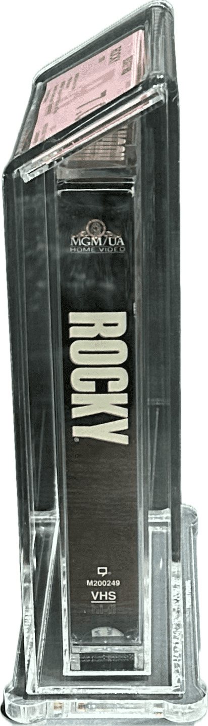 Sylvester “Sly” Stallone ROCKY Signed 1994 MGM/UA VHS Beckett VHS 7.0 EX- Other sylvester-sly-stallone-rocky-1994-mgm, view 4, supplier stock photo