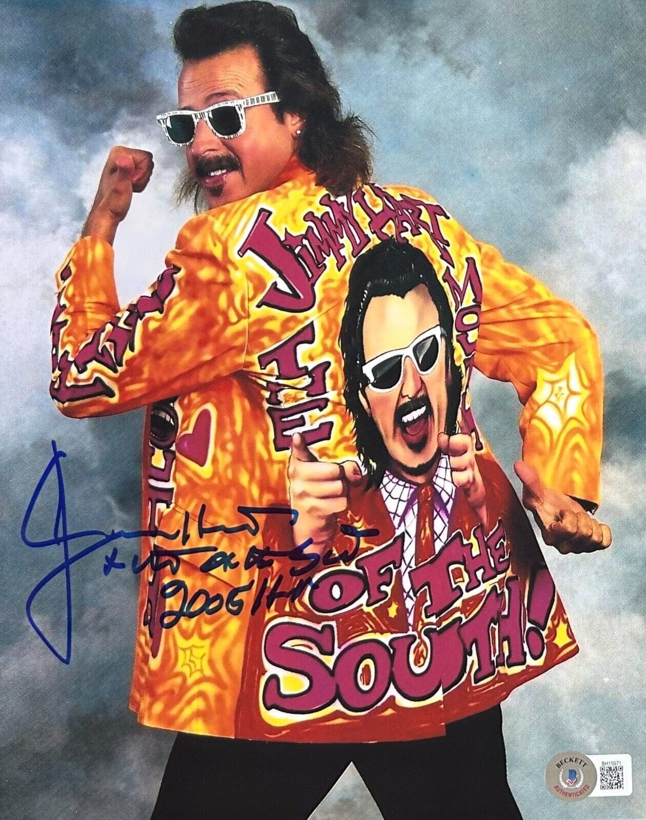 Jimmy Hart Signed Autograph 8×10 Beckett Authentic #6 Mouth of the South Jimmy Hart Photo 8x10-jimmy-hart-8-10-6-mouth, supplier stock photo