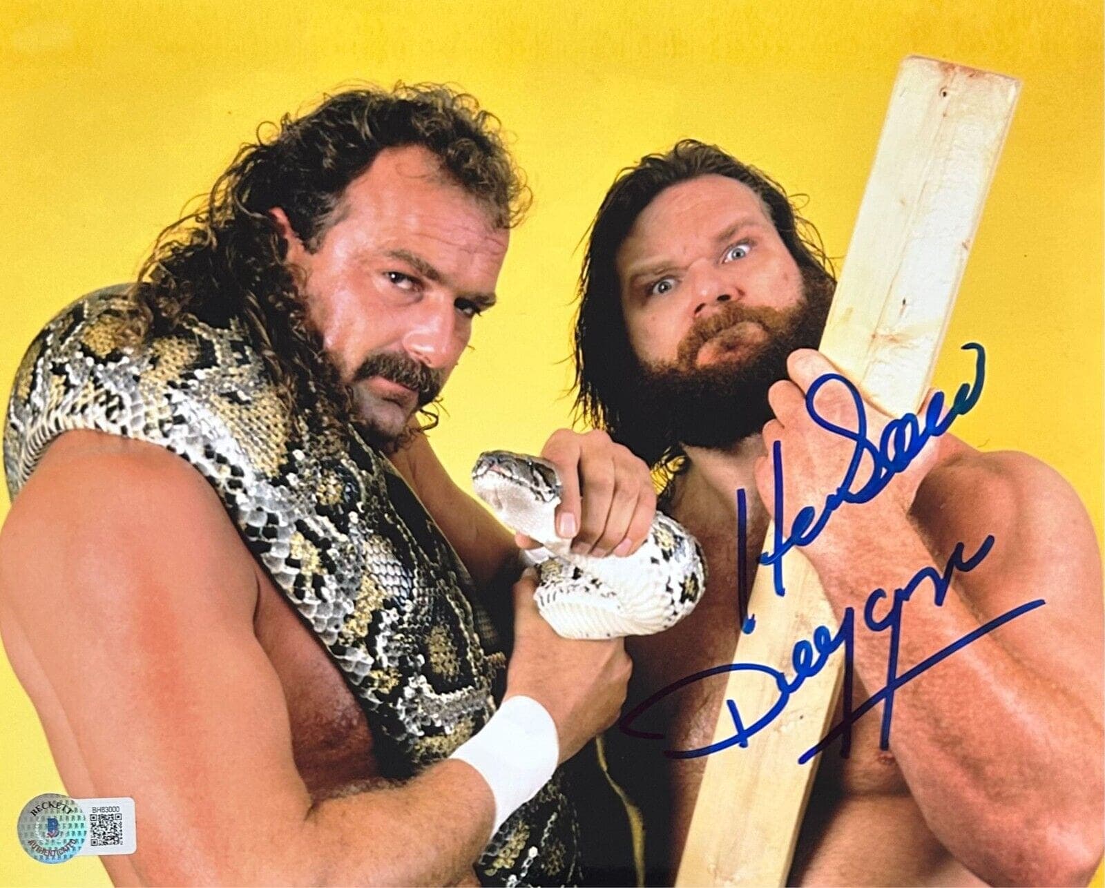 Hacksaw Jim Duggan Signed Autograph 8×10 Beckett Authenticated #3 Hacksaw Jim Duggan Photo 8x10-hacksaw-jim-duggan-8-10-3, supplier stock photo
