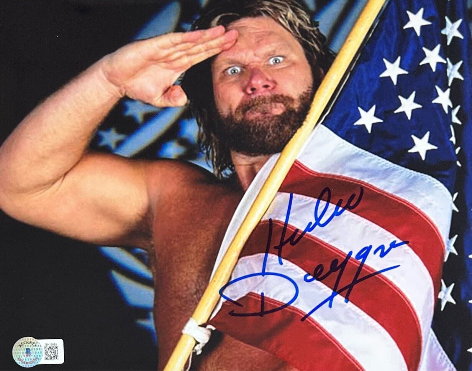 Hacksaw Jim Duggan Signed Autograph 8×10 Beckett Authenticated #5 Hacksaw Jim Duggan Photo 8x10-hacksaw-jim-duggan-8-10-5, supplier stock photo