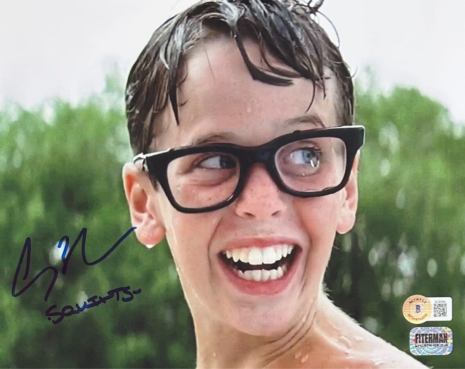 Chauncey Leopardi “Squints” Signed 8×10 Beckett Authen #3 The Sandlot Chauncey Leopardi Other 8x10-chauncey-leopardi-squints-8-10-authen, supplier stock photo