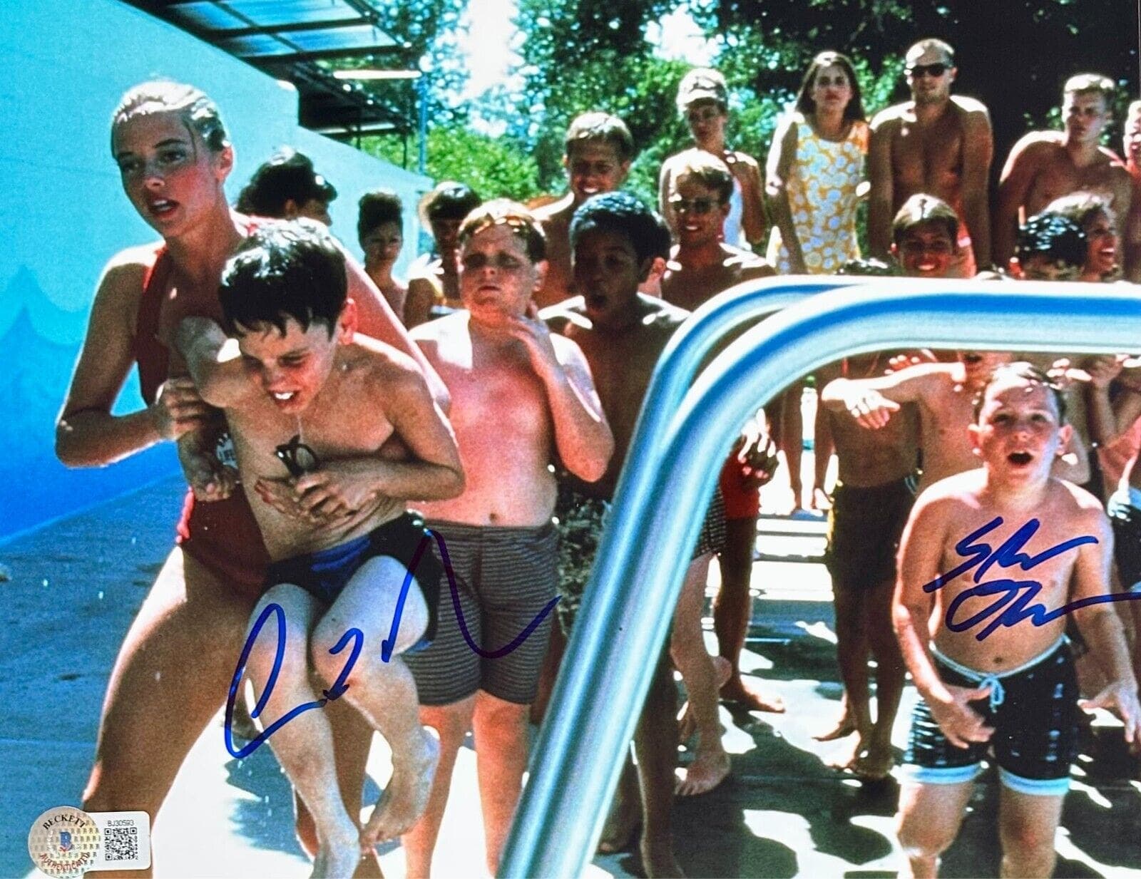 Chauncey Leopardi & Shane Obedzinski Signed 8×10 Beckett Authentic The Sandlot Chauncey Leopardi Other 8x10-chauncey-leopardi-shane-obedzinski-8-10, supplier stock photo
