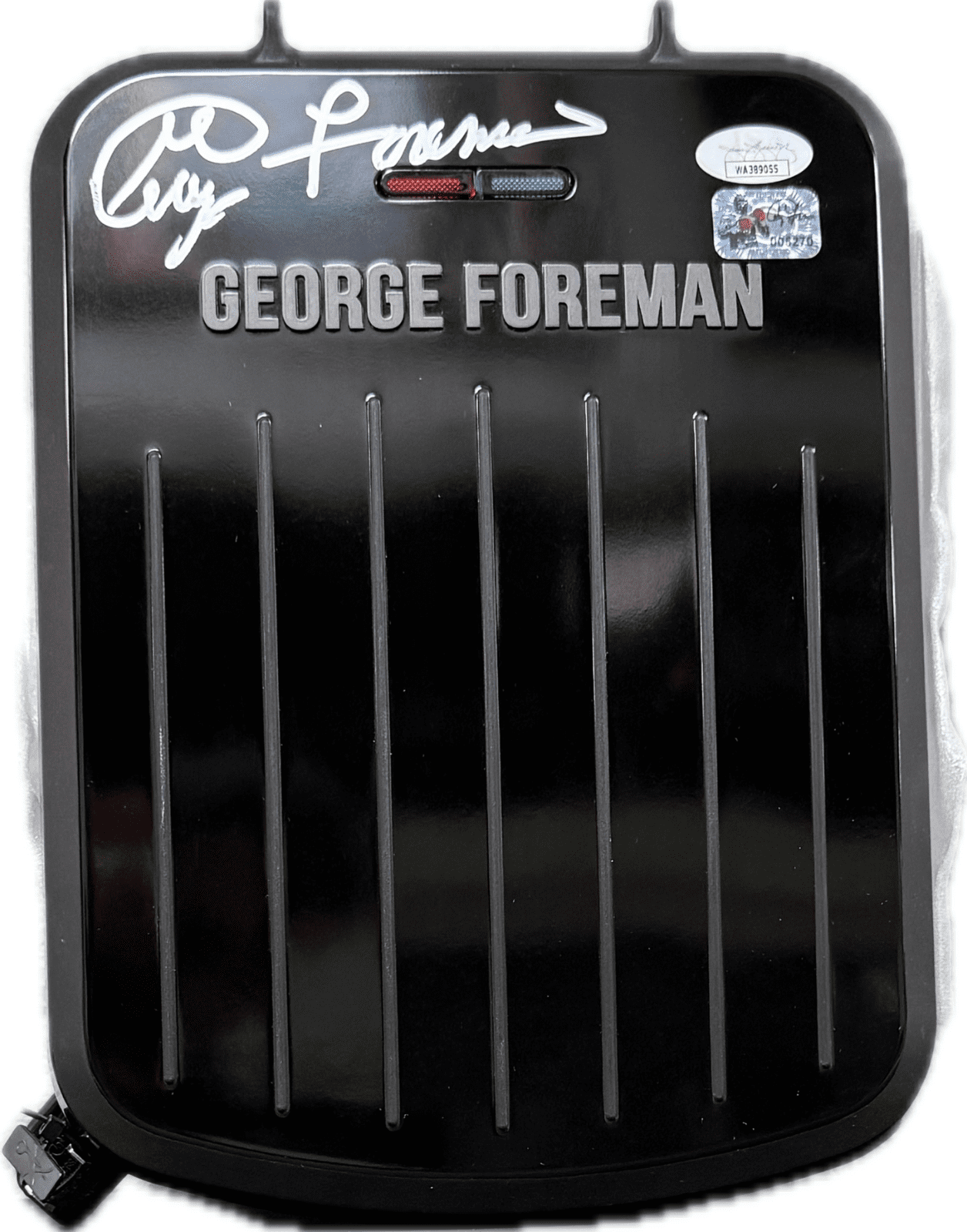 George Foreman Signed George Foreman Grill JSA & George Foreman Holo Authentic George Foreman Other george-foreman-grill-holo, supplier stock photo
