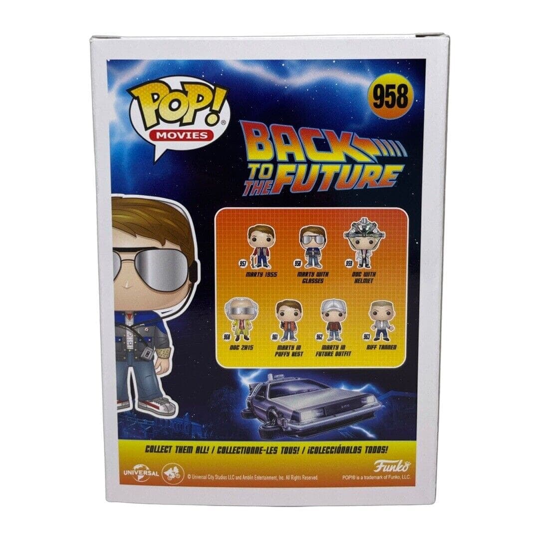 Michael J Fox Marty McFly Signed Back to The Future POP JSA with Glasses RED Michael J. Fox Other michael-fox-marty-mcfly-back-future, view 3, supplier stock photo