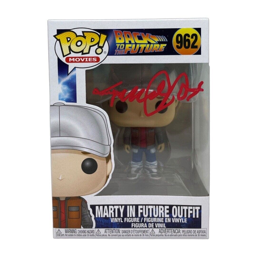 Michael J Fox Marty McFly Signed Back to The Future POP Figure 962 JSA RED Michael J. Fox Other michael-fox-marty-mcfly-back-future, supplier stock photo