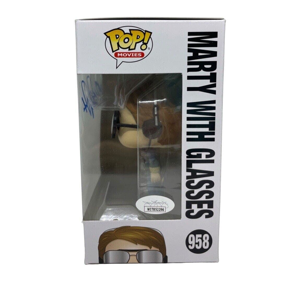 Michael J Fox Marty McFly Signed Back to The Future POP JSA with Glasses BLUE Michael J. Fox Other michael-fox-marty-mcfly-back-future, view 2, supplier stock photo