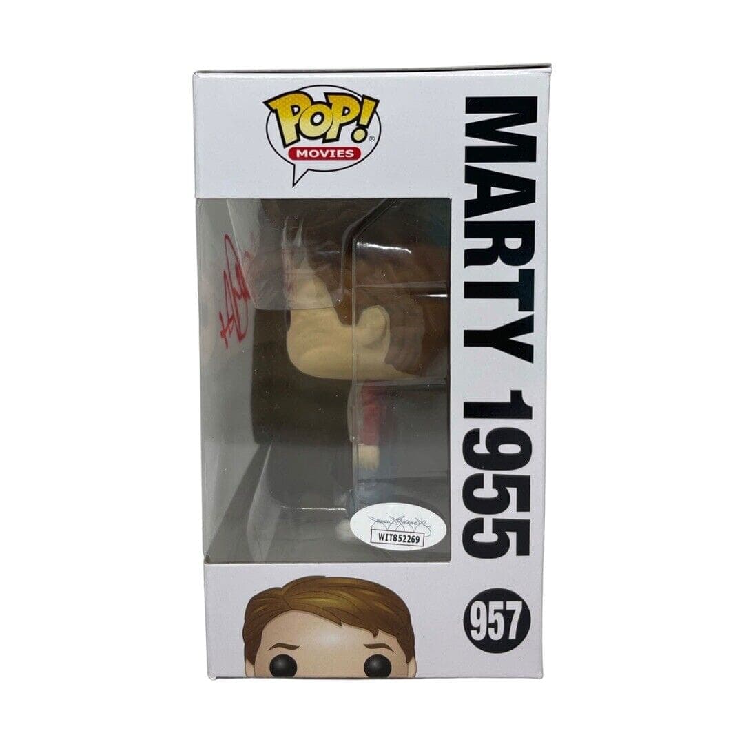 Michael J Fox Marty McFly Signed Back to The Future POP Figure JSA 1955 Red Michael J. Fox Other michael-fox-marty-mcfly-back-future, view 2, supplier stock photo