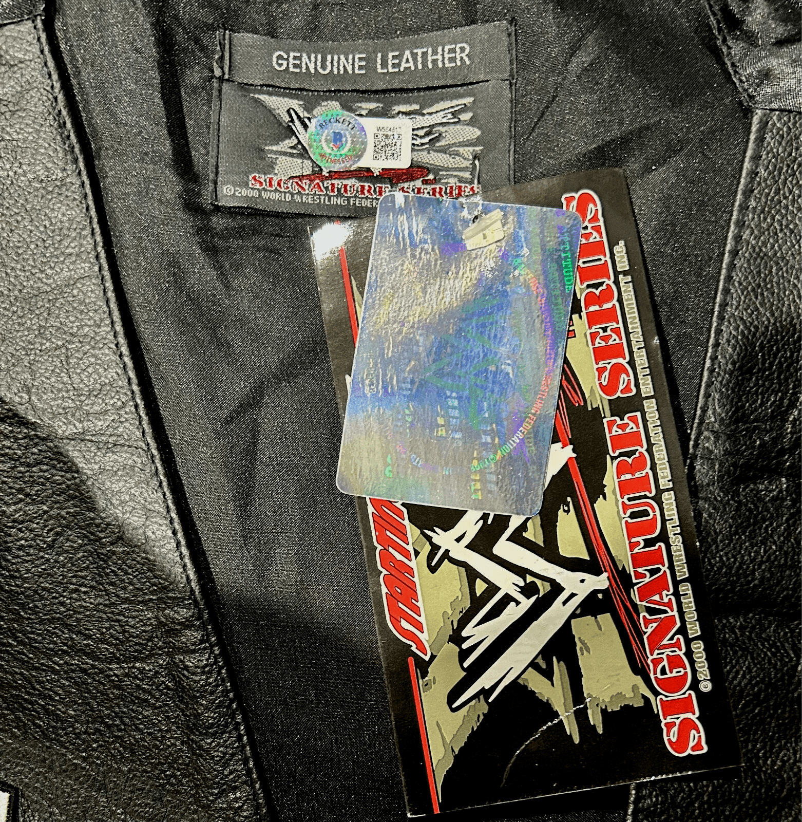 Stone Cold Steve Austin Signed Autographed WWE Austin 3:16 Leather Vest Beckett Stone Cold Steve Austin Other stone-cold-steve-austin-wwe-3, view 6, supplier stock photo