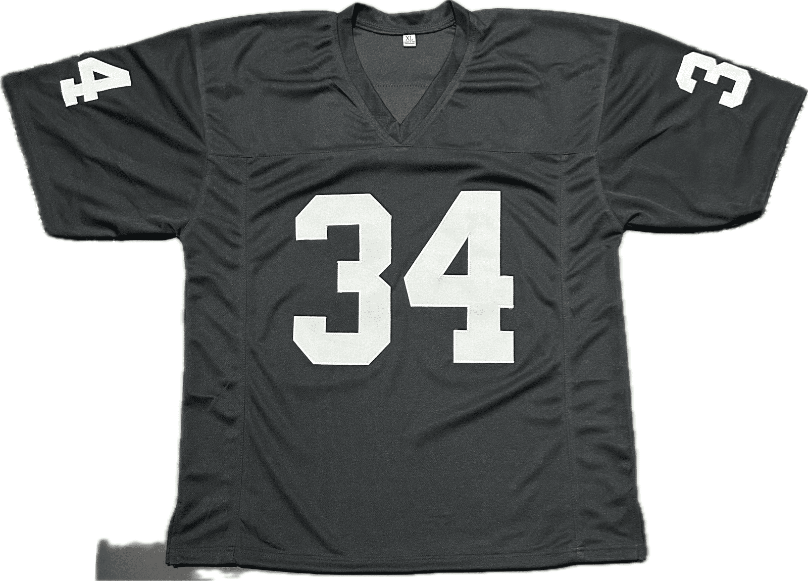 Bo Jackson Signed Autographed Custom Black/Gray Jersey JSA Authenticated Bo Jackson Jersey bo-jackson-black-gray, view 2, supplier stock photo