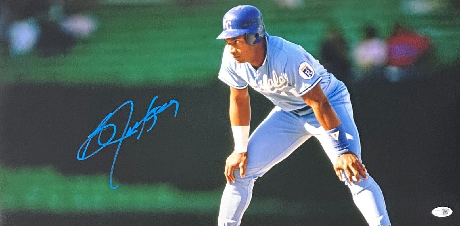 Bo Jackson Signed Autographed 12×24 Photo JSA Authenticated Kansas City Royals Bo Jackson Photo 12x24-bo-jackson-12-24, Kansas City Royals, supplier stock photo