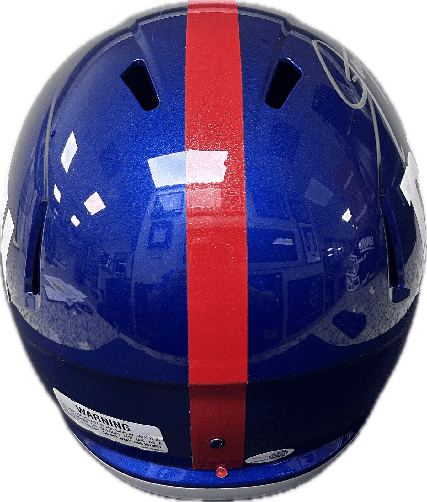 Lawrence Taylor Signed Full Size NY Giants Replica Speed Helmet JSA Bad Mofo 1 Lawrence Taylor Helmet lawrence-taylor-full-size-ny-replica, New York Giants, view 4, supplier stock photo