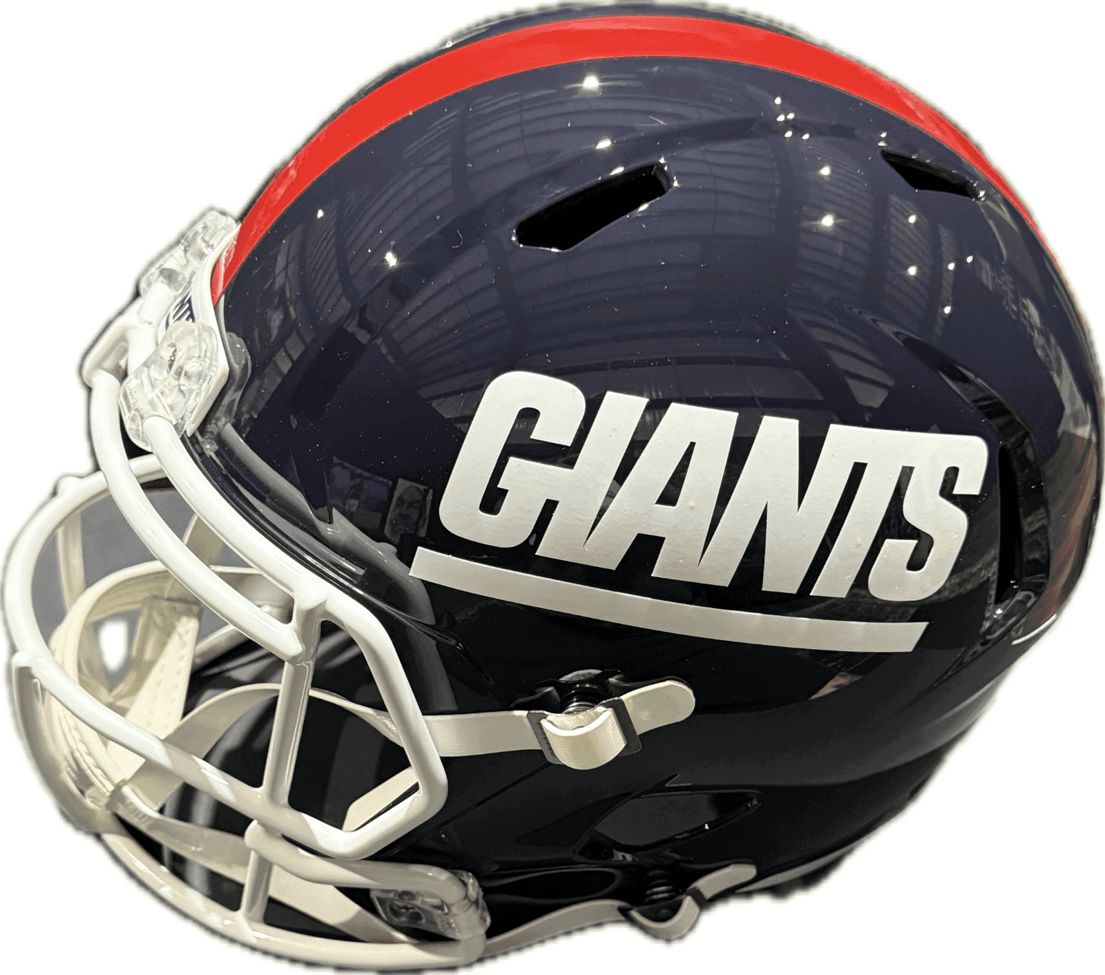Lawrence Taylor Signed Full Size NY Giants Replica Speed Helmet JSA Bad Mofo 3 Lawrence Taylor Helmet lawrence-taylor-full-size-ny-replica, New York Giants, view 3, supplier stock photo