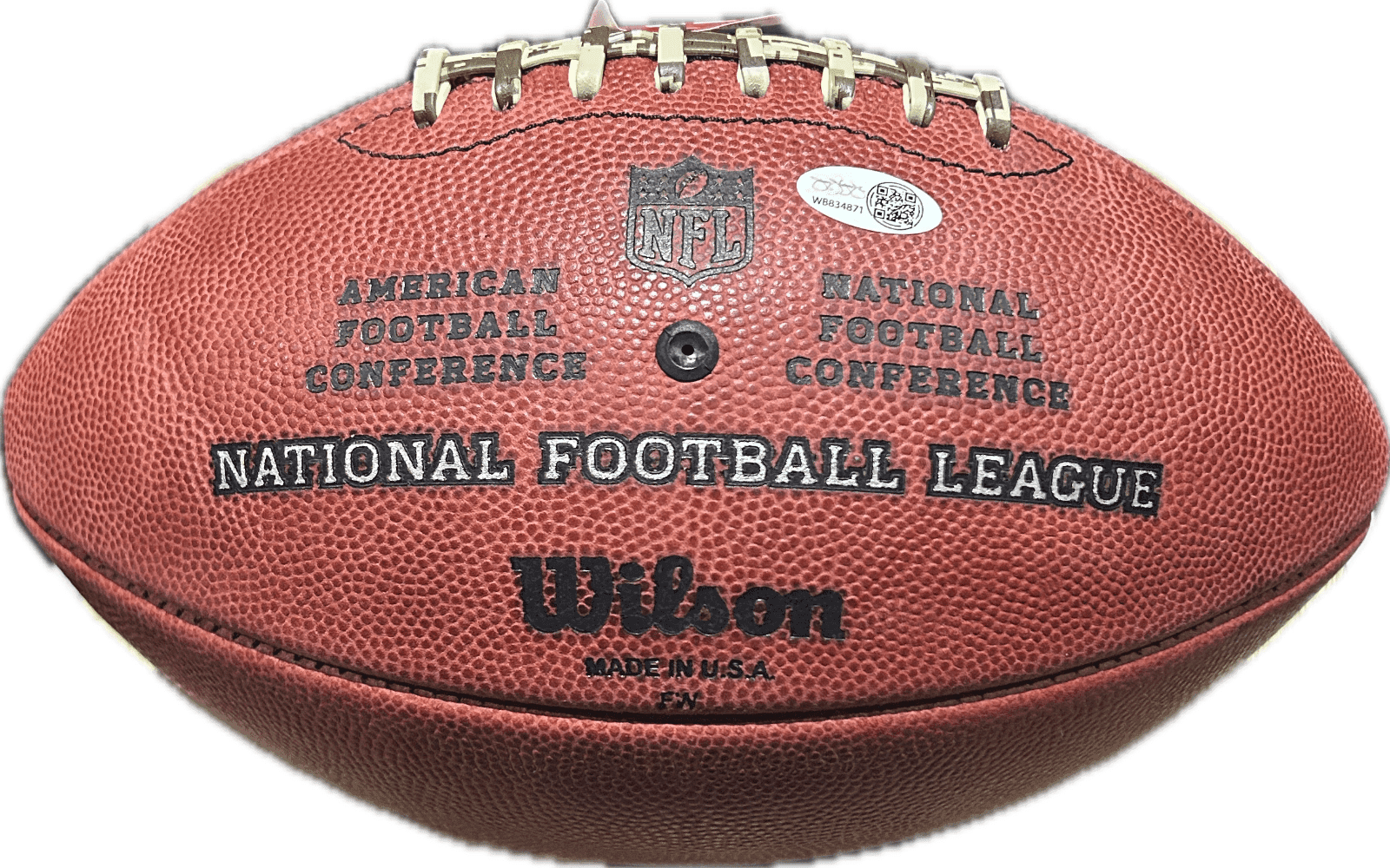 Lawrence Taylor Signed Autographed NY Giants Logo Duke Football JSA Authentic Lawrence Taylor Ball lawrence-taylor-ny-logo-duke-football, New York Giants, view 3, supplier stock photo