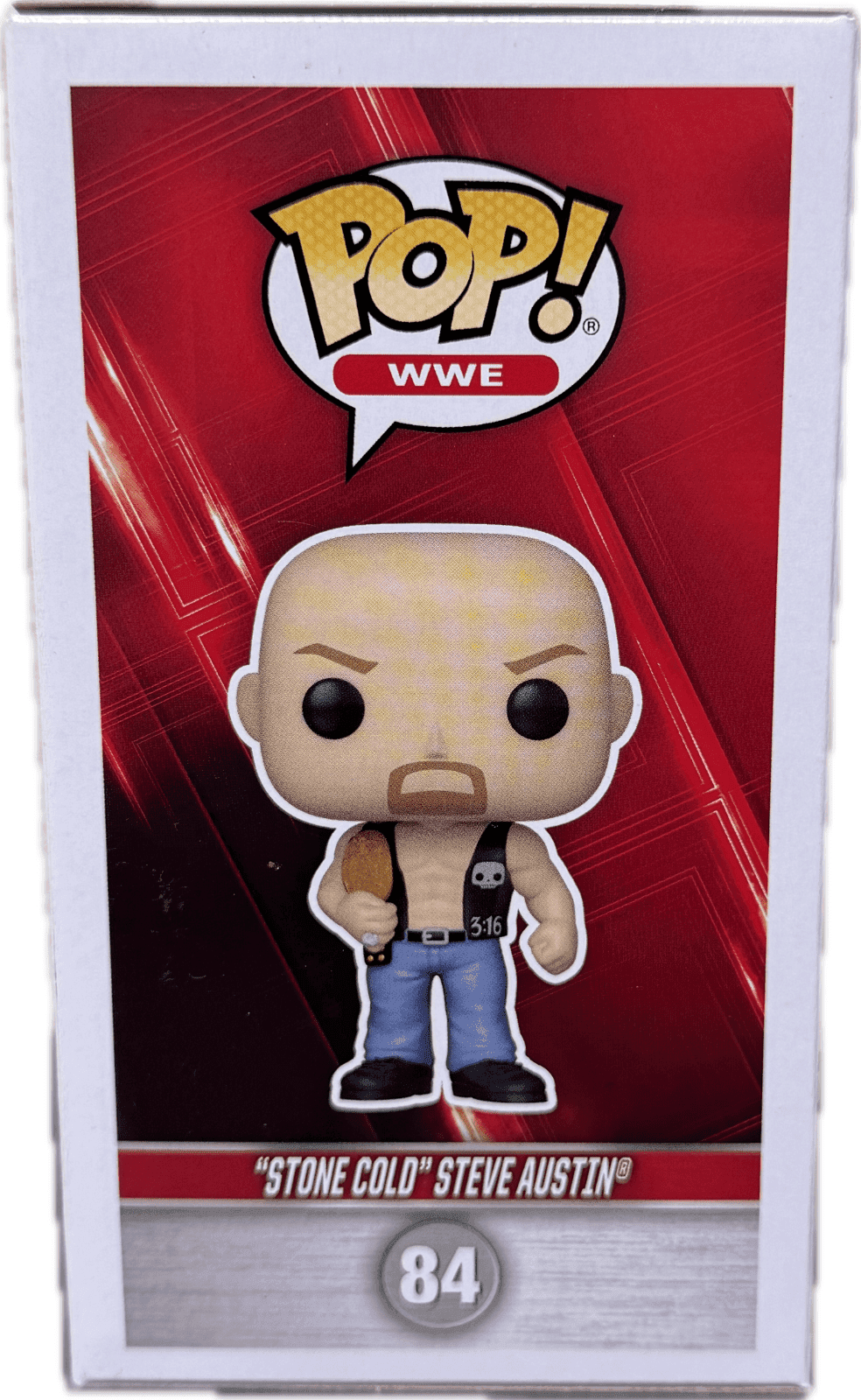Stone Cold Steve Austin Signed Autographed Funko POP Figure 84 Beckett Blue Stone Cold Steve Austin Other stone-cold-steve-austin-funko-pop, view 3, supplier stock photo