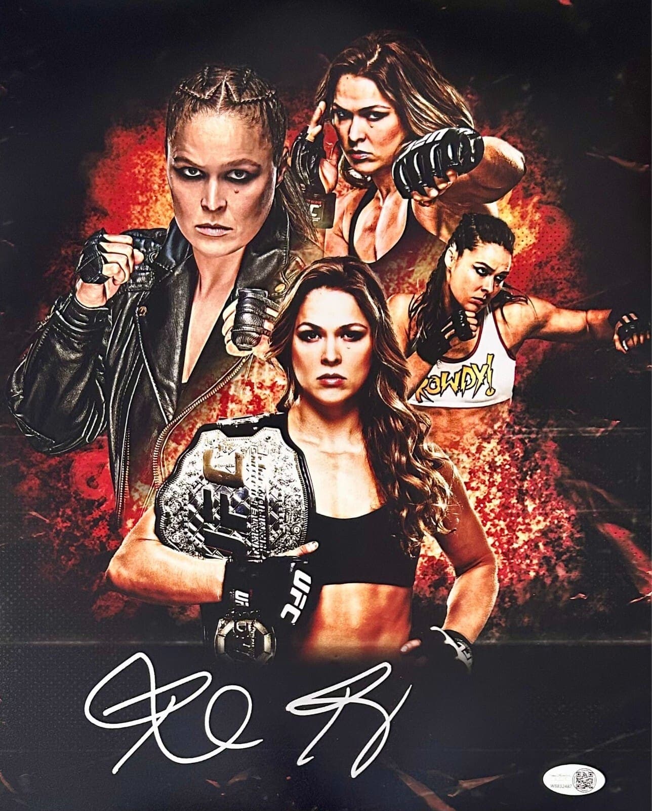 Ronda Rousey Signed Autographed 11×14 Photo JSA Authenticated UFC WWE #6 Ronda Rousey Photo 11x14-ronda-rousey-11-14-ufc-wwe, supplier stock photo